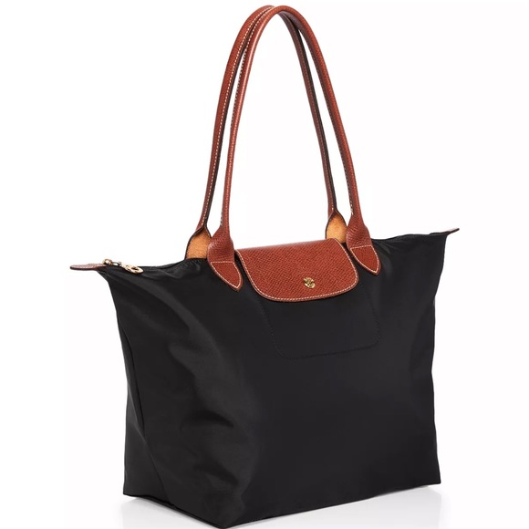 Longchamp Handbags - Longchamp Le Pliage Original Black Nylon Tote